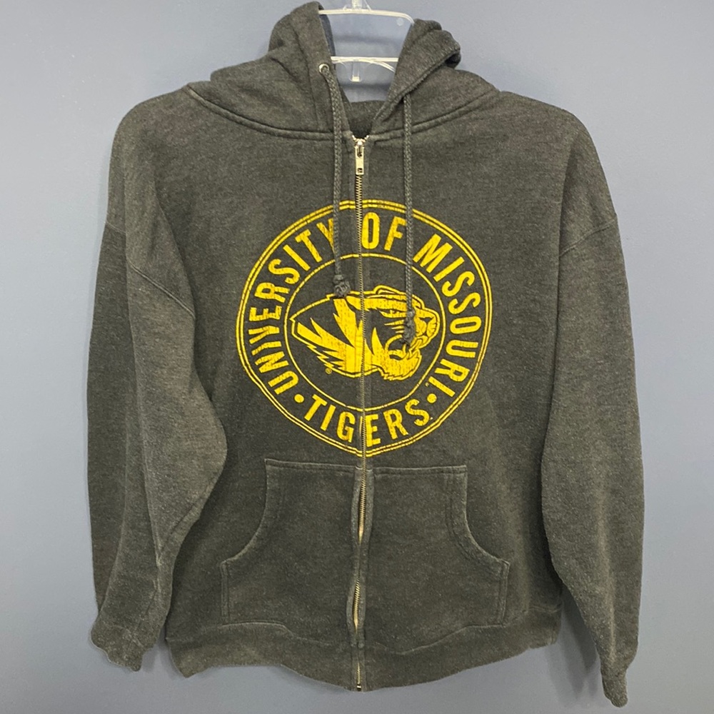 Women’s Dark Grey Mizzou Jacket Size Medium